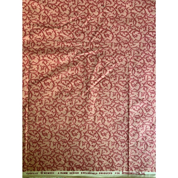 Upholstery Fabric Brunschwig Fils "Turville" Vintage 41" x 26" - Picture 3 of 5